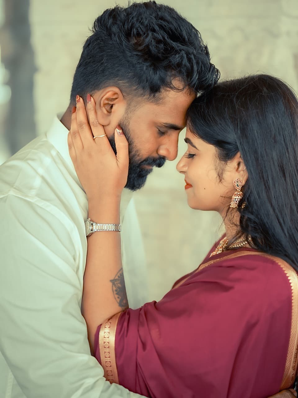 Portrait of Deepak T.R. and Keerthana S.